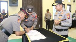 Kapolres Parimo: Sertijab Kapolsek Tomini Jadi Momentum Penguatan Kinerja 