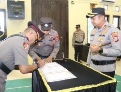 Kapolres Parimo: Sertijab Kapolsek Tomini Jadi Momentum Penguatan Kinerja
