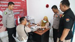 Sambut HUT ke-74 Humas Polri, Polres Parimo Gelar Donor Darah di RS Anuntaloko