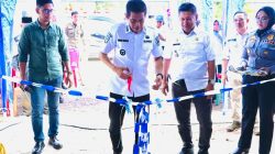 Bupati Parimo Resmikan Rest Area Baru, Salurkan Ratusan Ton Bantuan Pangan