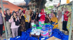 Hestiwati Salurkan Bantuan untuk Korban Kebakaran Asrama Yojokodi Palu