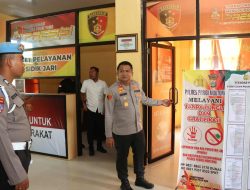 Kapolres Parimo Cek Layanan Publik: Polri Harus Cepat, Humanis, dan Profesional