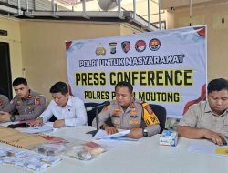 Polres Parigi Moutong Rilis Akhir Tahun: 519 Laporan, Fatalitas Laka Lantas Naik