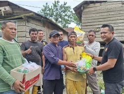 Polres Parigi Moutong Salurkan 100 Paket Sembako untuk Warga Toboli Barat