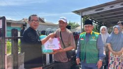 Kebakaran Hanguskan 4 Rumah di Palu, BAZNAS Sulteng Turun Bawa Sembako