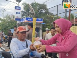 Polres Parimo Bagi Takjil dan Buka Puasa Bersama Anak Yatim, Kapolres: Bentuk Kepedulian 