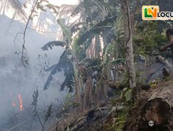 Bupati Parimo: Warga Padamkan Api Pakai Alat Seadanya, Pemkab Turunkan Alkon