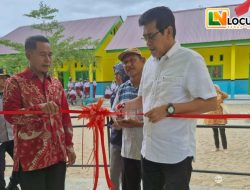Bupati Erwin Burase Tinjau dan Resmikan Sekolah Revitalisasi di Parimo