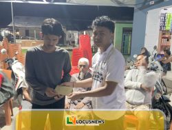 Panitia Futsal Pelajar Parimo Salurkan Santunan ke Keluarga Korban Pohon Tumbang