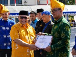 Ketua DPRD Sulteng Hadiri Upacara Hardiknas 2026 di Palu