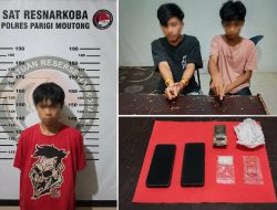 Kurir Sabu Asal Palu Ditangkap di Toboli, Jaringan Terungkap Hingga Ampibabo