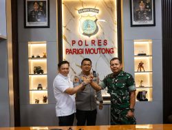 Perkuat Penegakan Hukum, TNI-Polri-Kejari Parimo Rapatkan Barisan di Mapolres