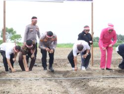 Target 40 Hektare Bawang Putih di Parimo, Polri Siap Kawal hingga Panen