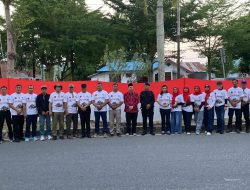 Bendera 81 Meter Dibentang di Poso, Overland Bhayangkara Ikut Meriahkan