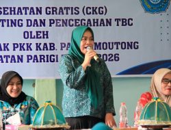 CKG Parimo 6 Bulan Terbaik di Sulteng, Hestiwati Ingatkan Jangan Lupakan SPM