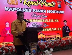 Kapolres Parimo Berganti, Bupati Erwin Tekankan Sinergi Jaga Kamtibmas