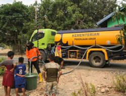 Kekeringan di Bolano, 18 Ribu Liter Air Bersih Disalurkan ke Tirta Nagaya