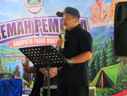 Kemah Pemuda Parimo Diikuti 25 Peserta, Wabup Dorong Wirausaha Muda