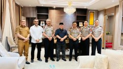 Ketua DPRD Sulteng Temui Kapolda dan Wakapolda, Perkuat Sinergi Keamanan