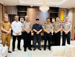 Ketua DPRD Sulteng Temui Kapolda dan Wakapolda, Perkuat Sinergi Keamanan