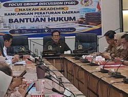 Komisi I DPRD Sulteng Matangkan Naskah Akademik Ranperda Bantuan Hukum